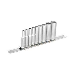 Set scule Unior 188H6LP9 1/4" chei tubulare lungi pe șină metalică