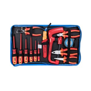 Set scule Unior VDE BI 905VDEBI 617571, 13 piese izolate 1000V, în husă tip mapă